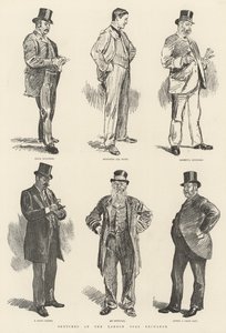 Sketches at the London Coal Exchange